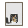 Sylvie Hello, I’m Reese the VP of HR Framed Canvas by The Creative Bunch Studio