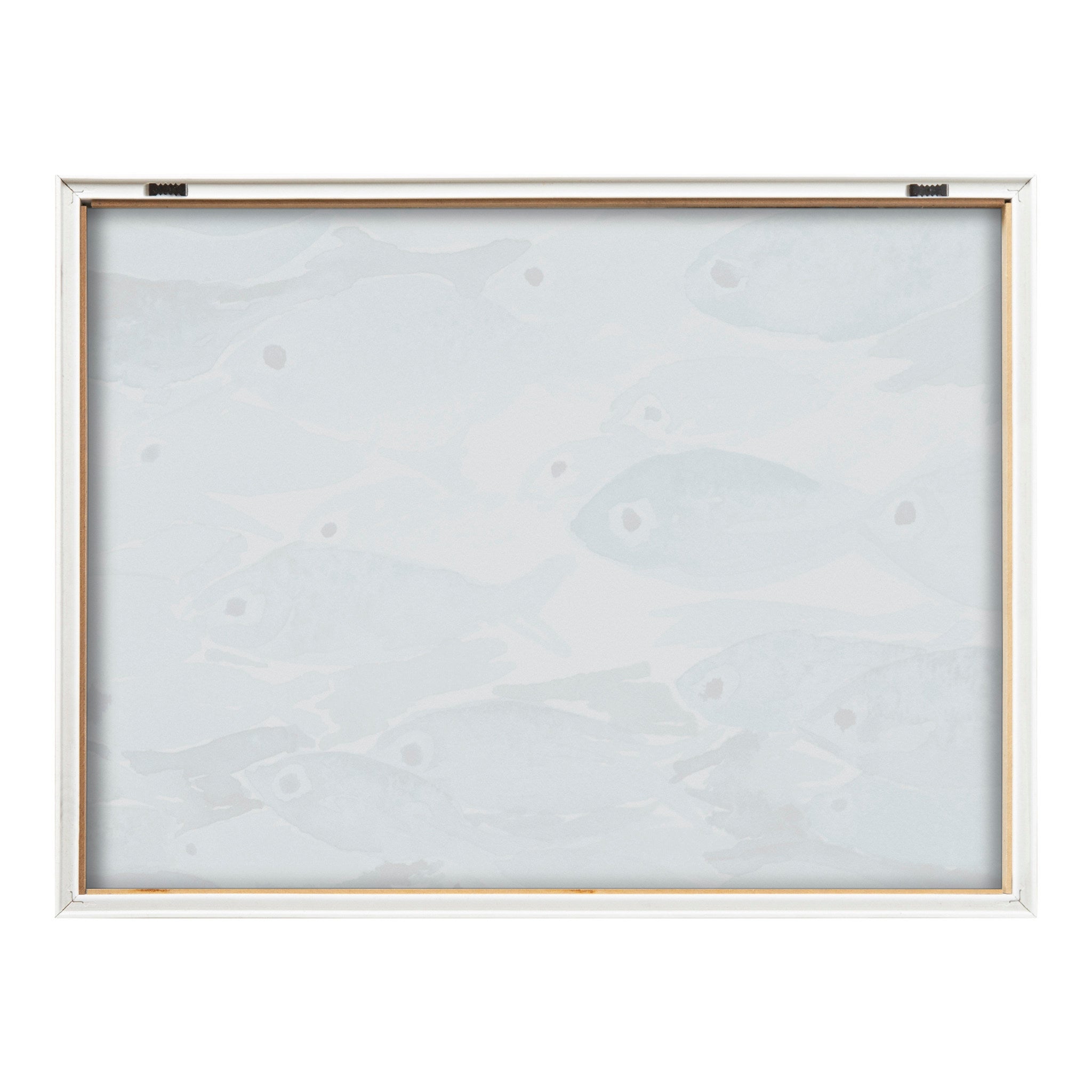 Blake Aholehole Framed Printed Glass by Janet Meinke-Lau