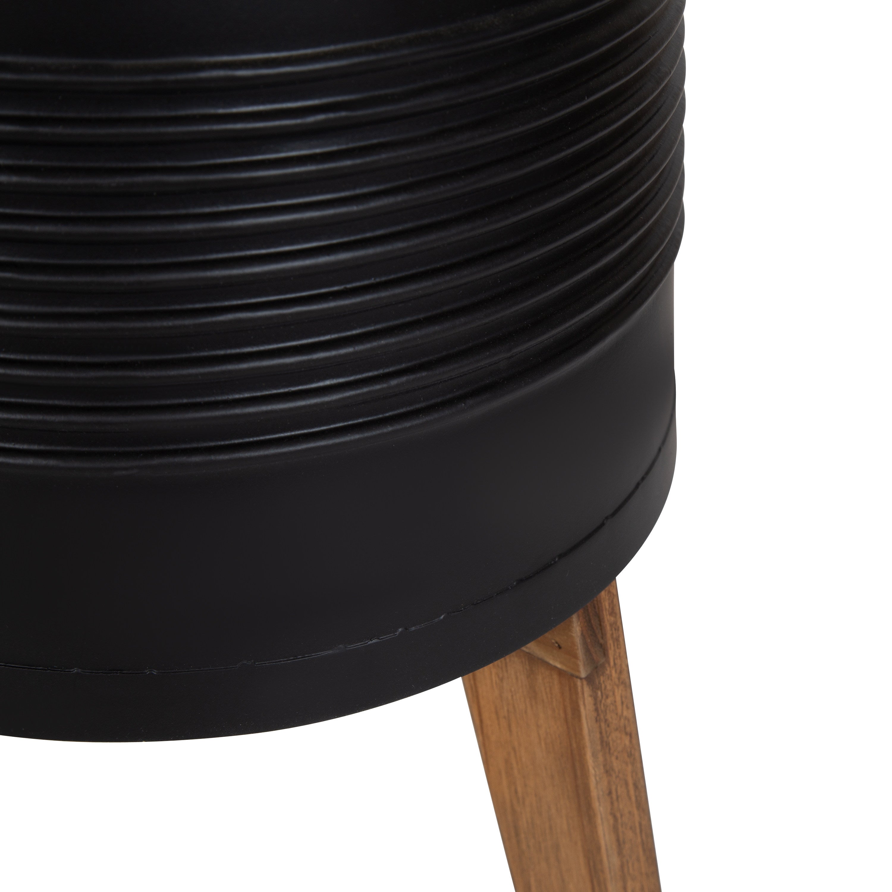 Gavri Metal Planter with Wood Stand