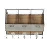 Arnica Wall Storage Pockets with Hooks