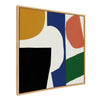 Sylvie Collage Abstract Framed Canvas by Marcello Velho