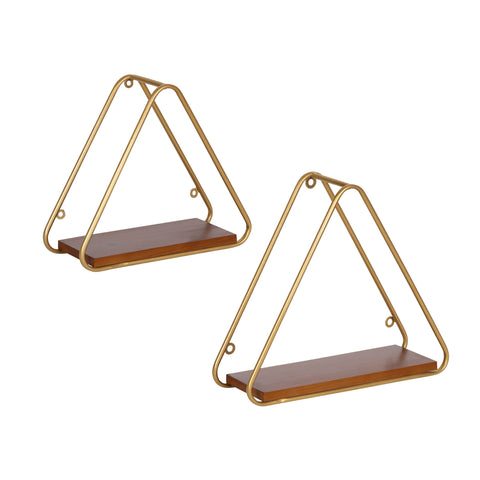 Tilde Triangle Accent Shelf Set