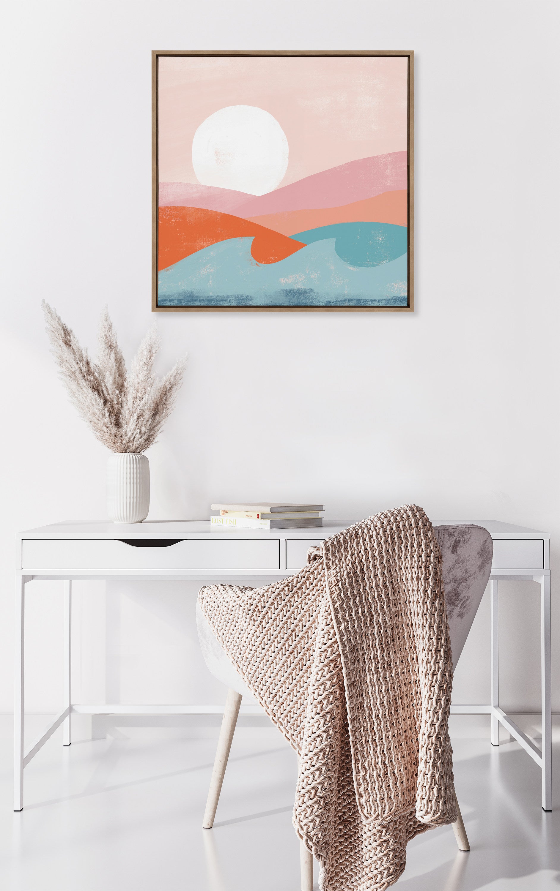 Sylvie Endless Summer Framed Canvas by Kate Aurelia Holloway