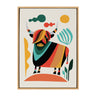 Sylvie Cow Framed Canvas by Rachel Lee of My Dream Wall