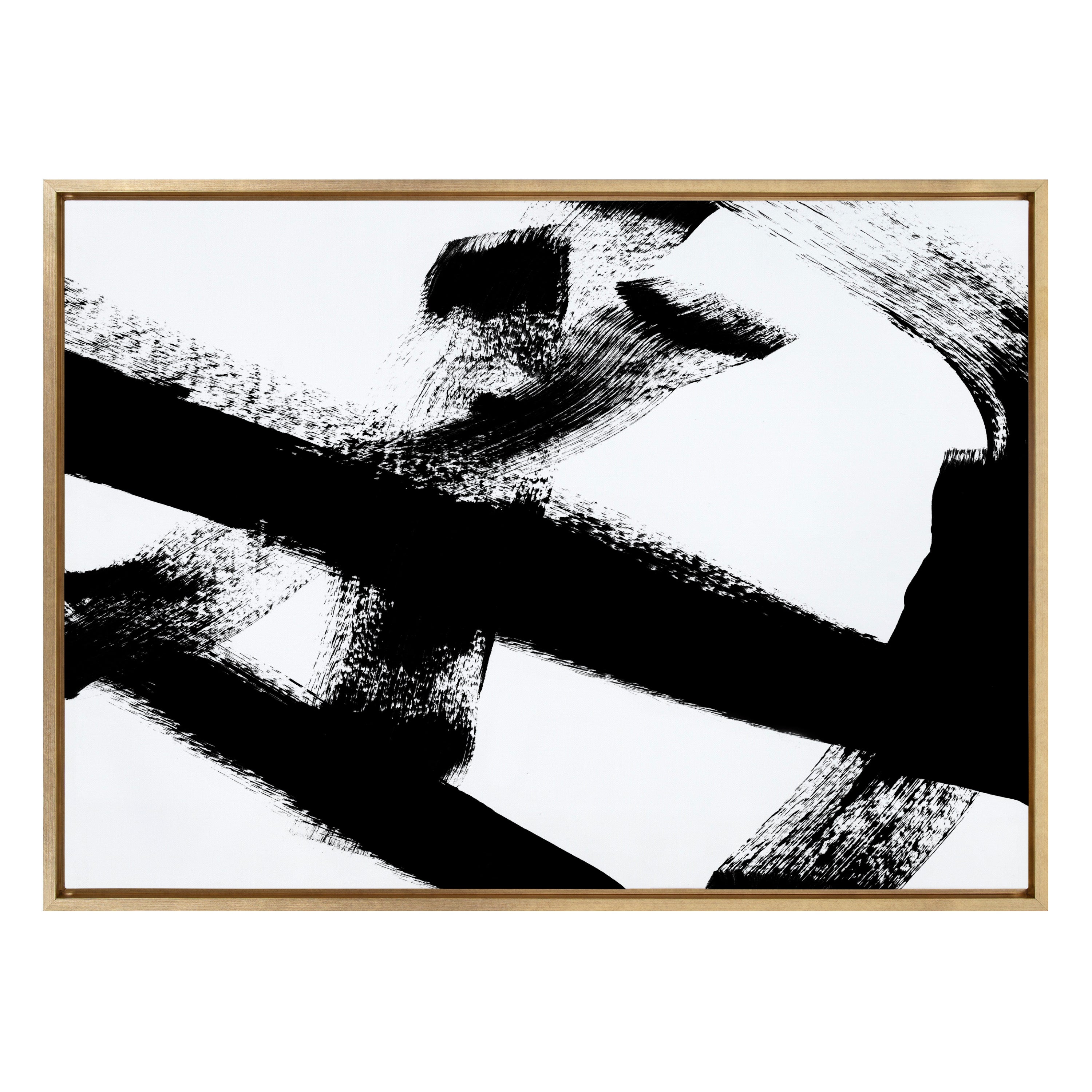Sylvie Gesture I BW Framed Canvas by Amy Lighthall