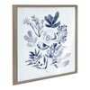 Blake Indigo Shells Framed Printed Acrylic by Sara Berrenson