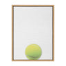 Sylvie Color Tennis Ball Portrait Framed Canvas, Natural 18x24