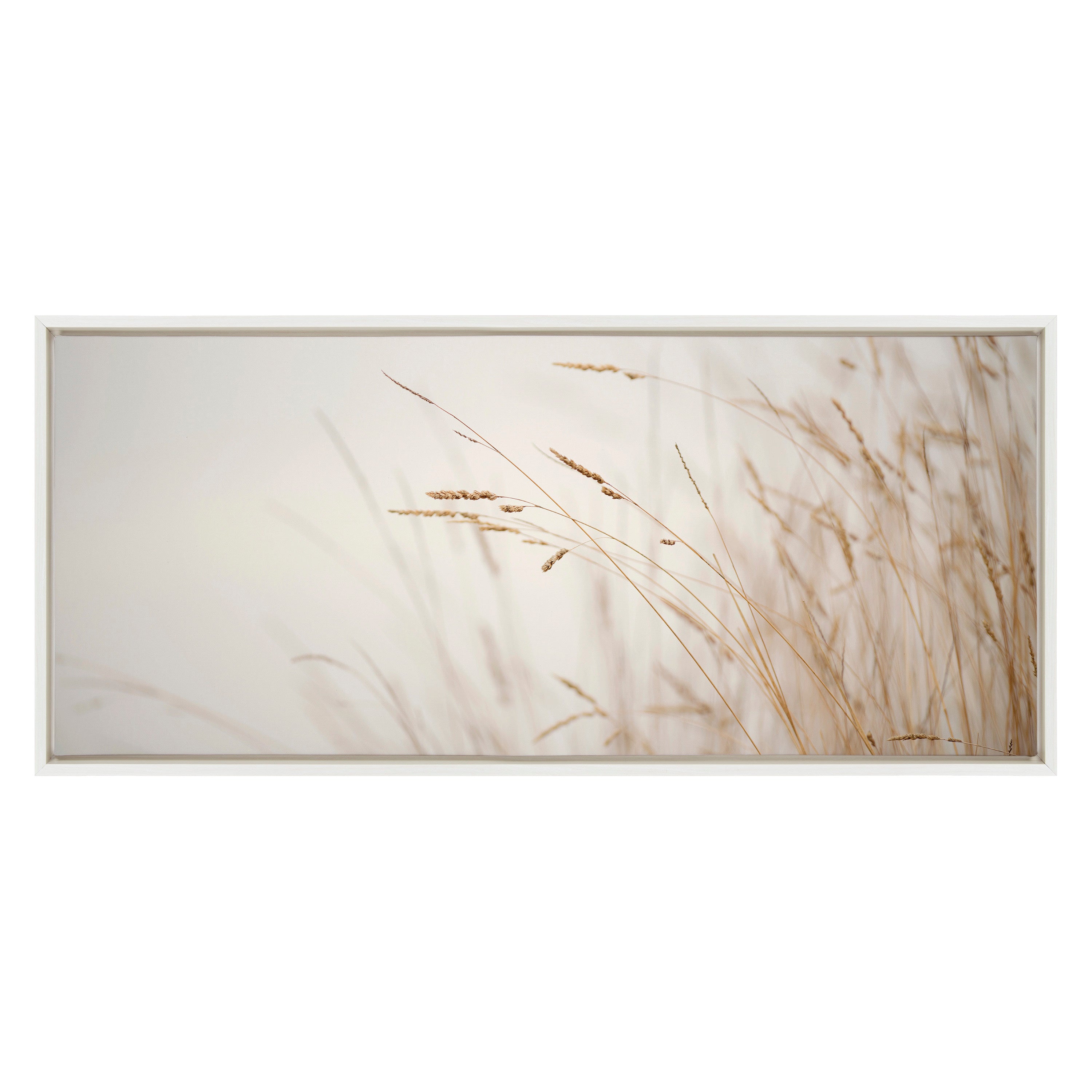 Sylvie Marsh Grass No 1 Framed Canvas by Crystal Lynn Collins