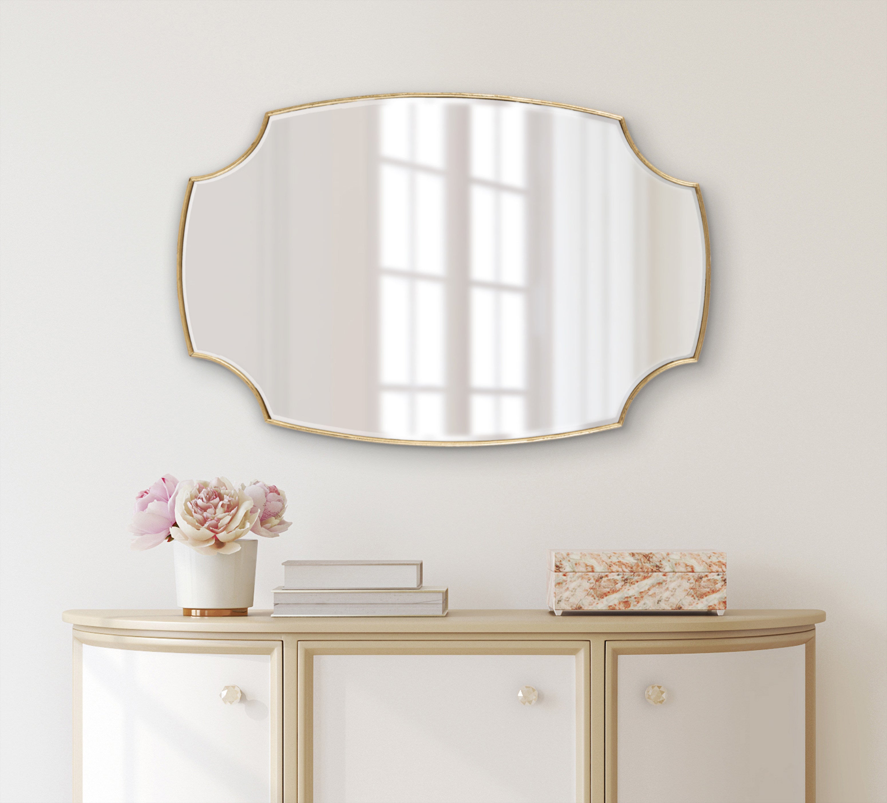 Jovanna Scallop Mirror