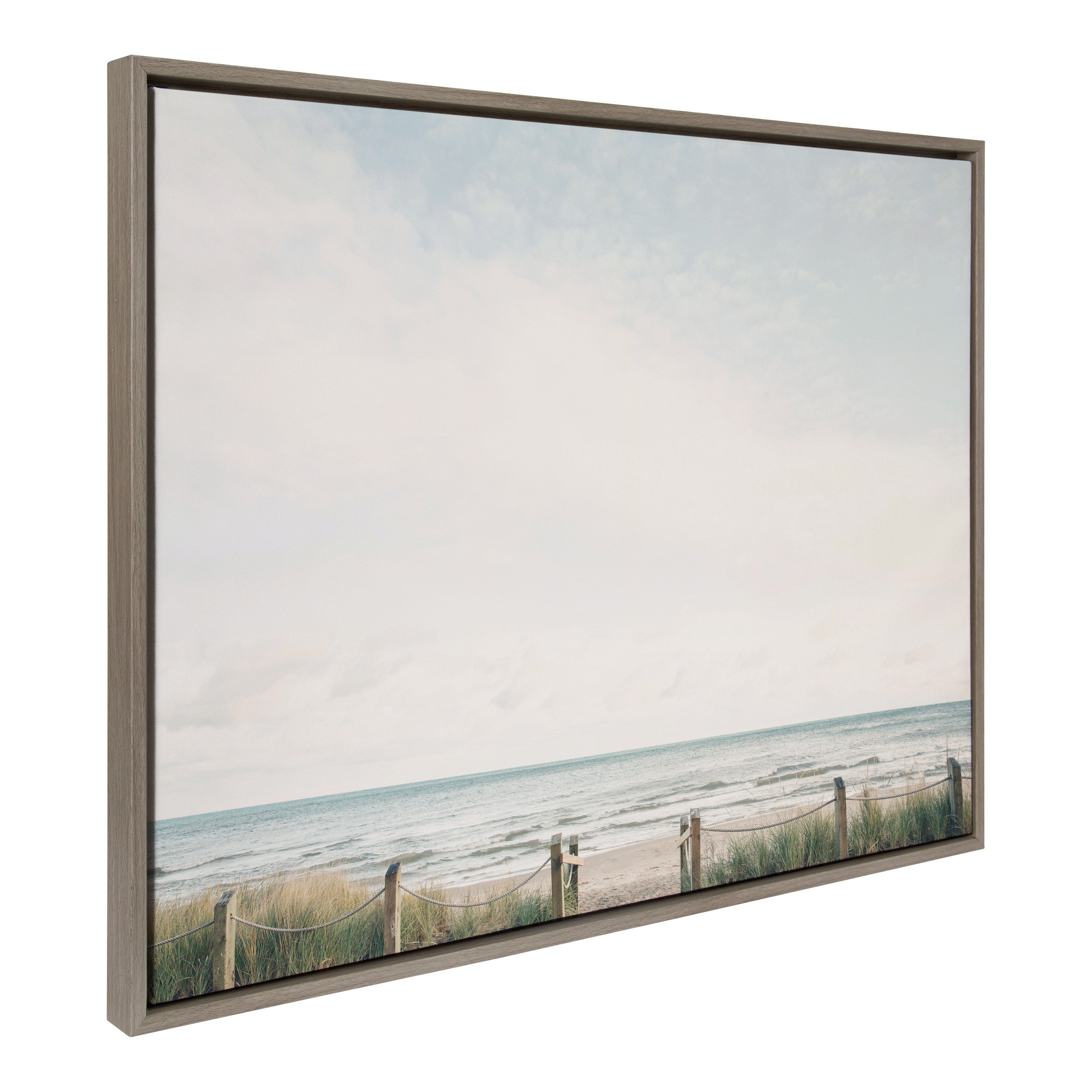 Sylvie Pale Sky Framed Canvas by Emiko and Mark Franzen of F2Images
