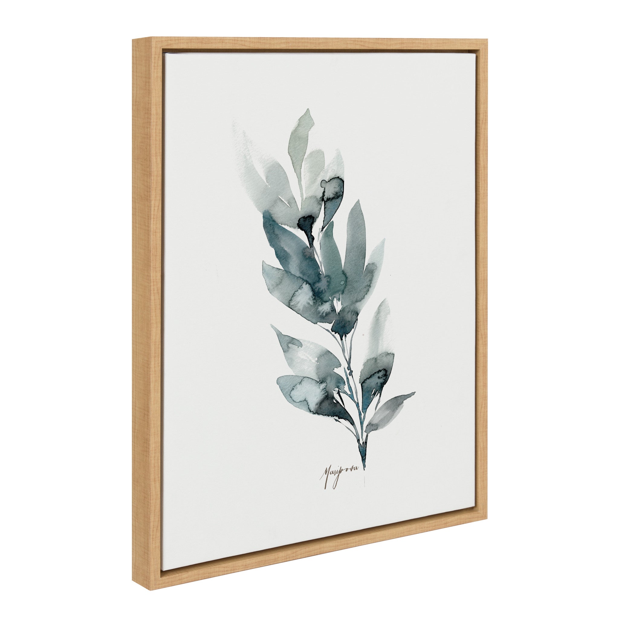 Sylvie Wild Mariposa Framed Canvas by Sara Berrenson