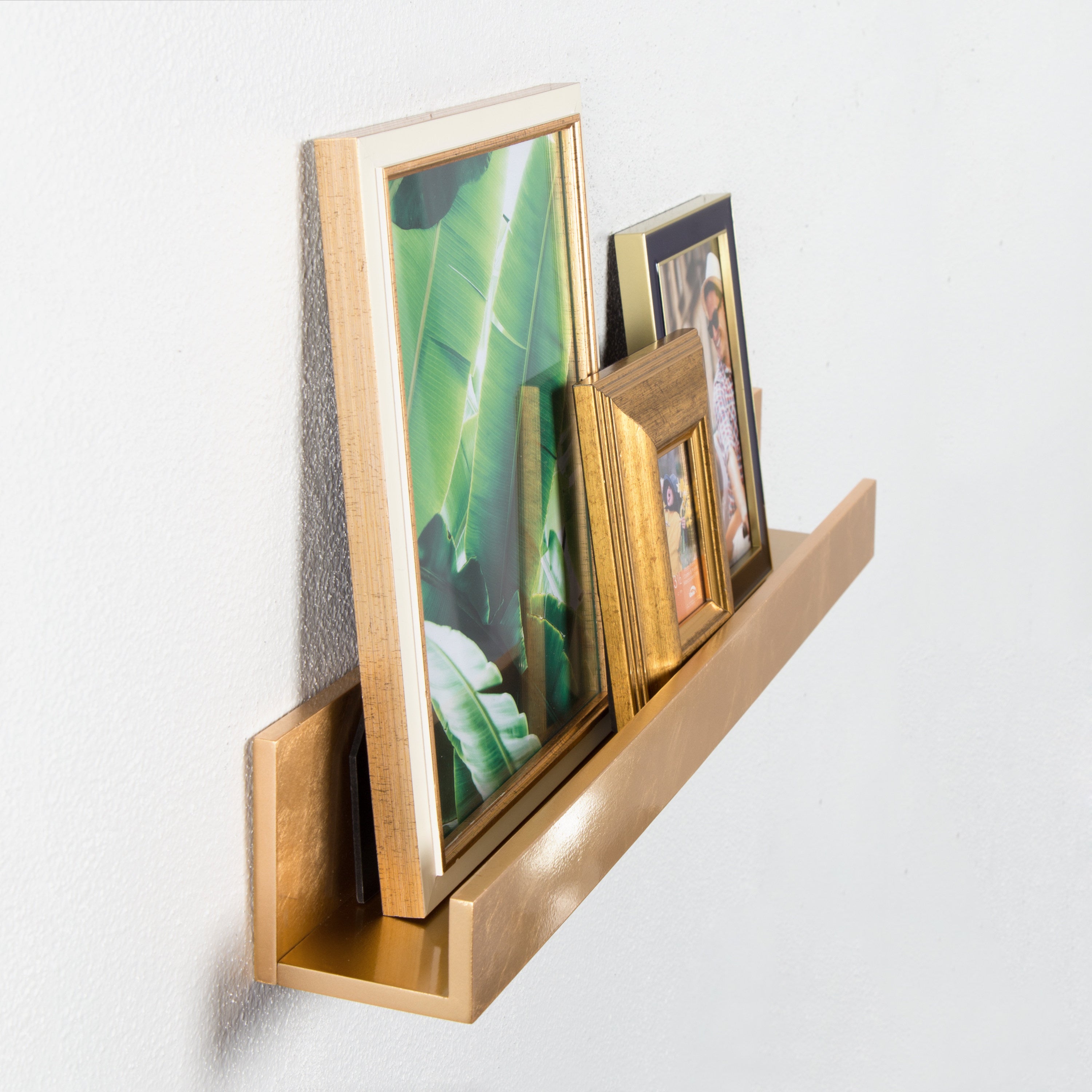 Levie Wood Picture Ledge Wall Shelf