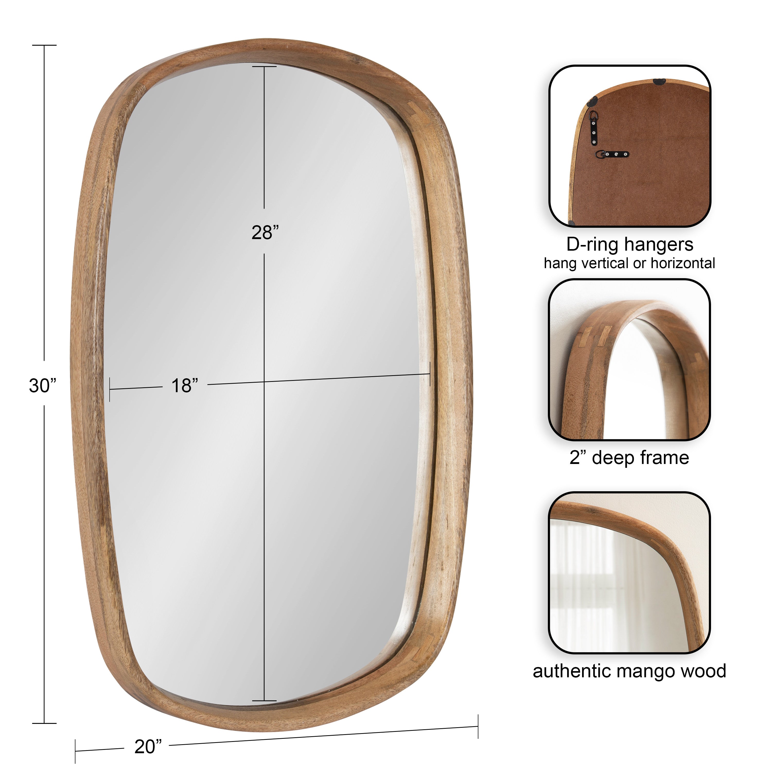 Prema Framed Wall Mirror