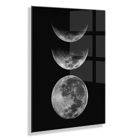 Mod Moon It’s Just a Phase Floating Acrylic Art by The Creative Bunch Studio