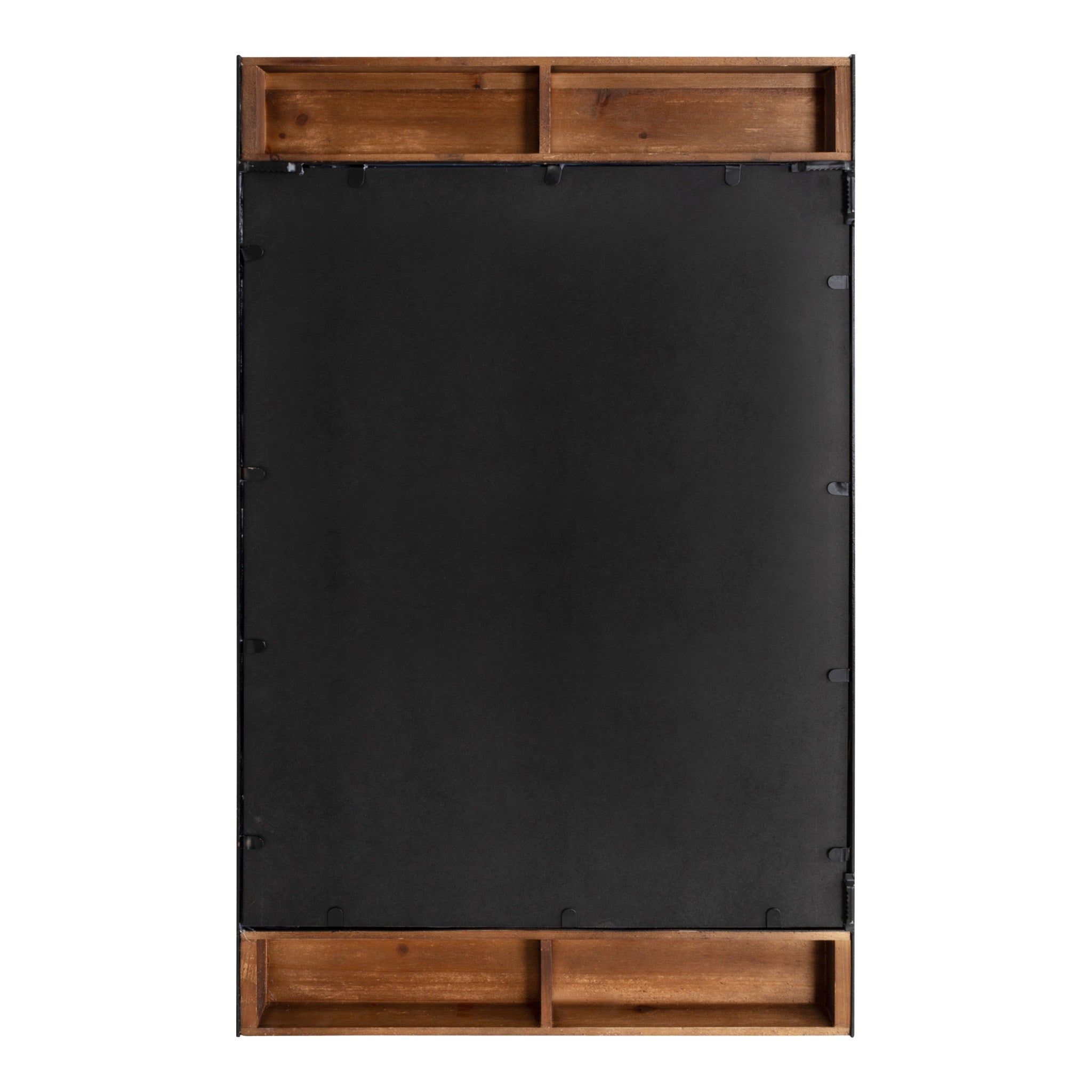 Kincaid Wood and Metal Framed Wall Mirror