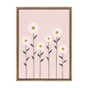 Sylvie Daisies Framed Canvas by Duchess Plum