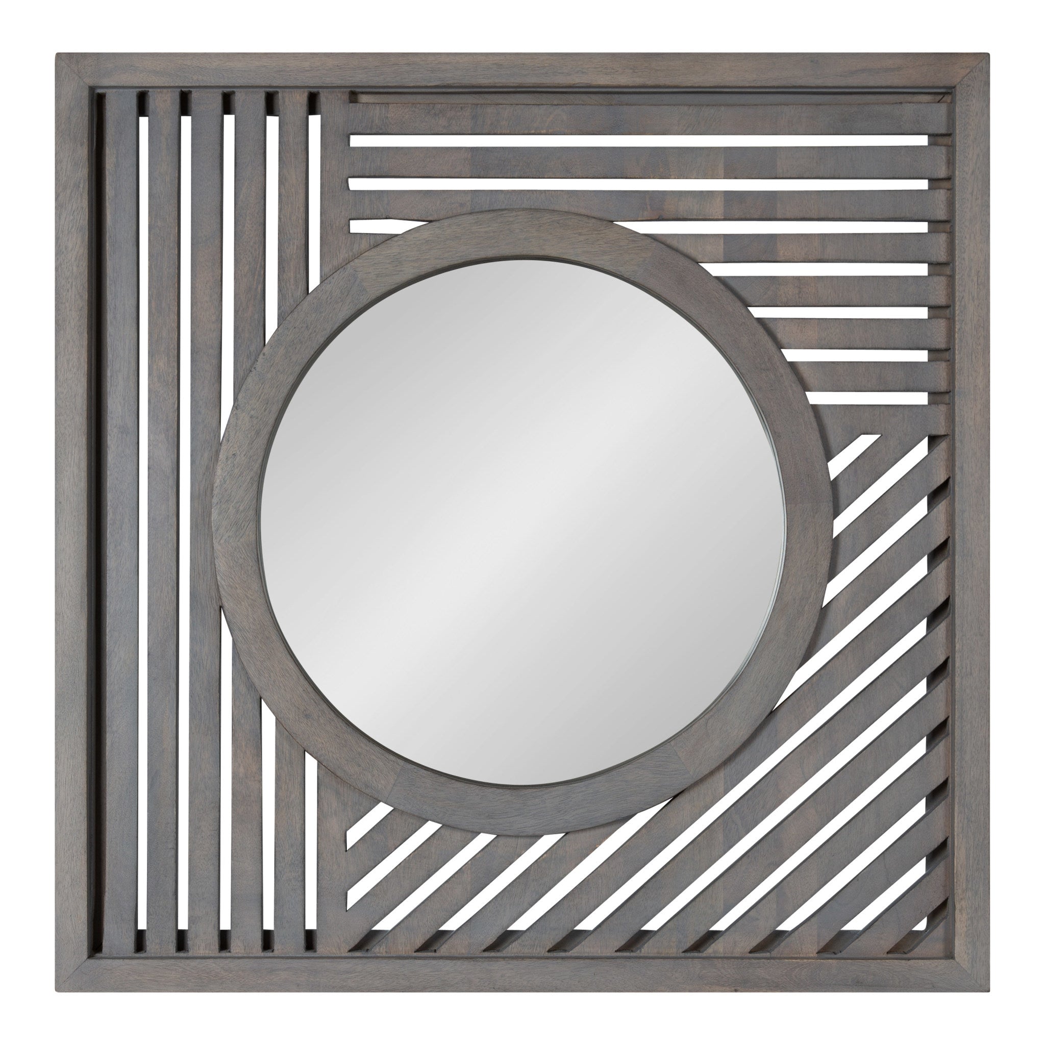 Padgette Wood Framed Wall Mirror