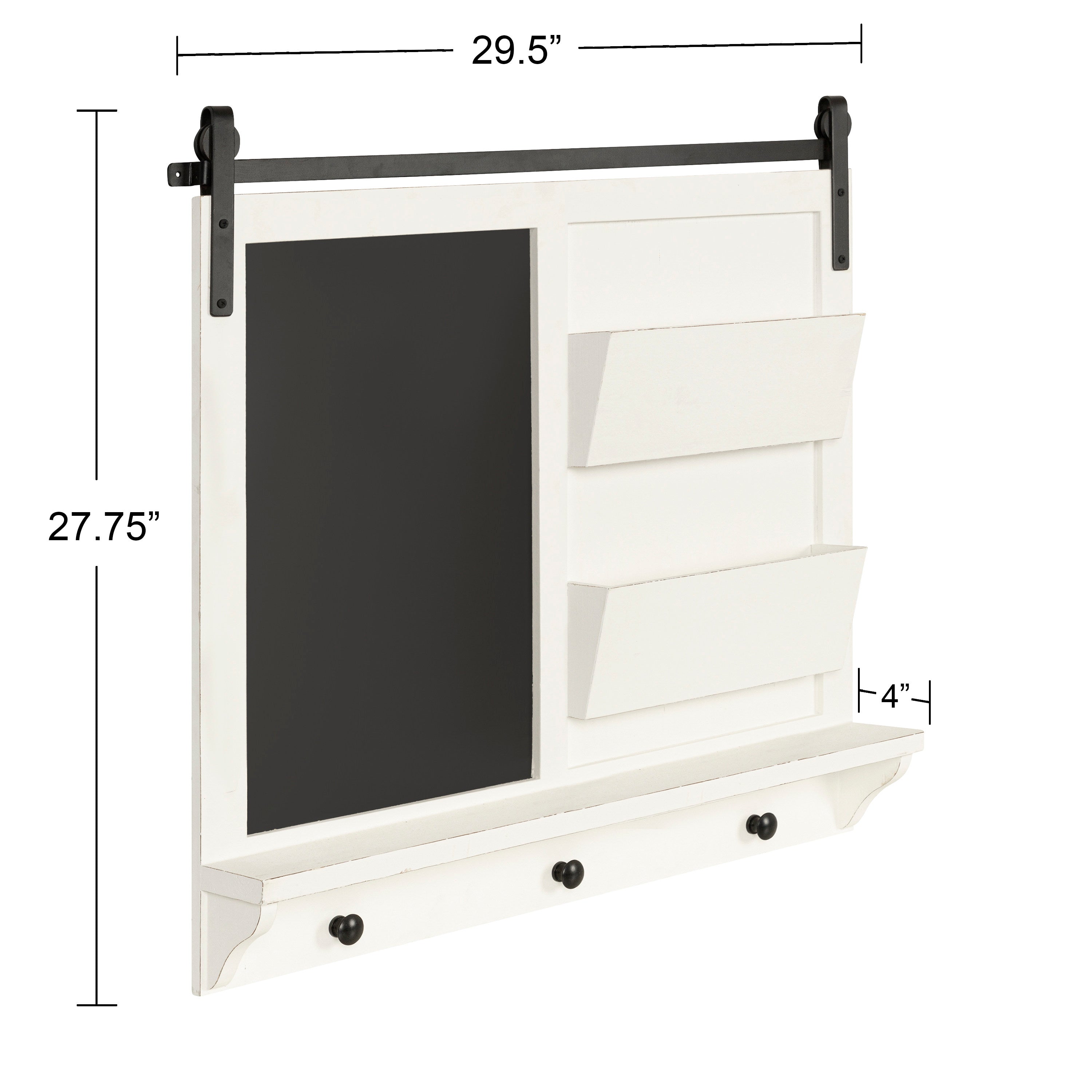Cates Magnetic Wall Organizer with Pockets