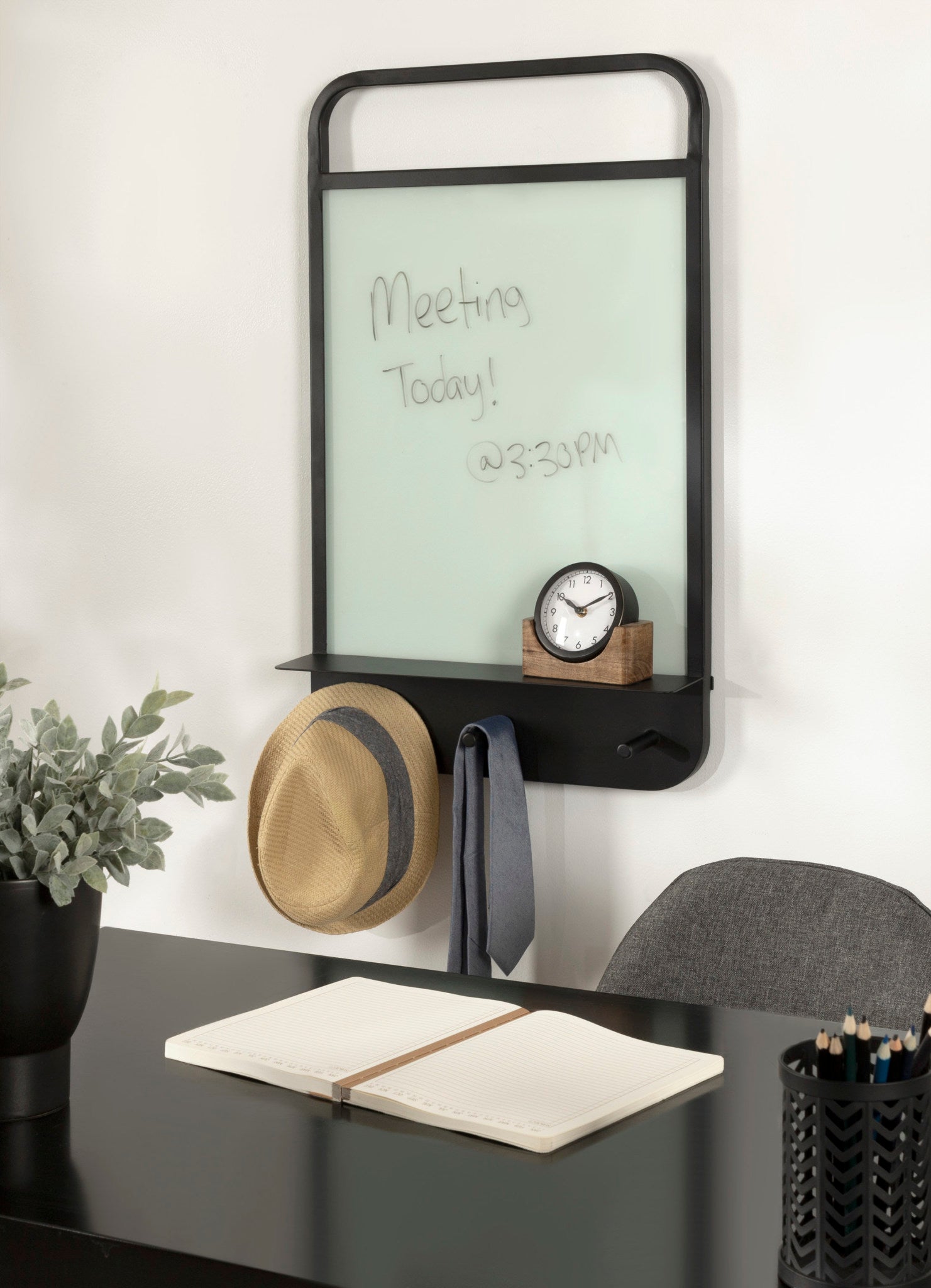 Decatur Hanging Wall Organizer with Hooks
