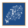 Sylvie Folk Dreams Framed Canvas by Teju Reval