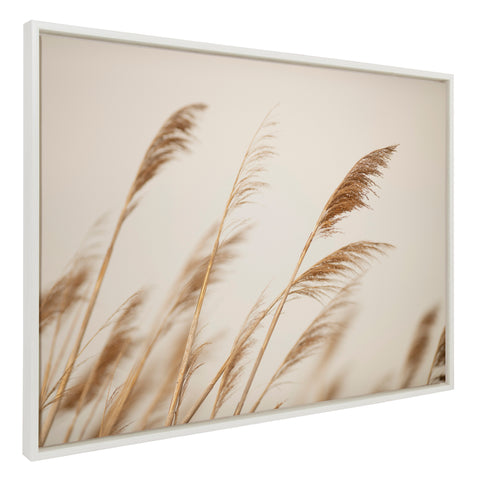 Sylvie Marsh Grass No 8 Framed Canvas by Crystal Lynn Collins