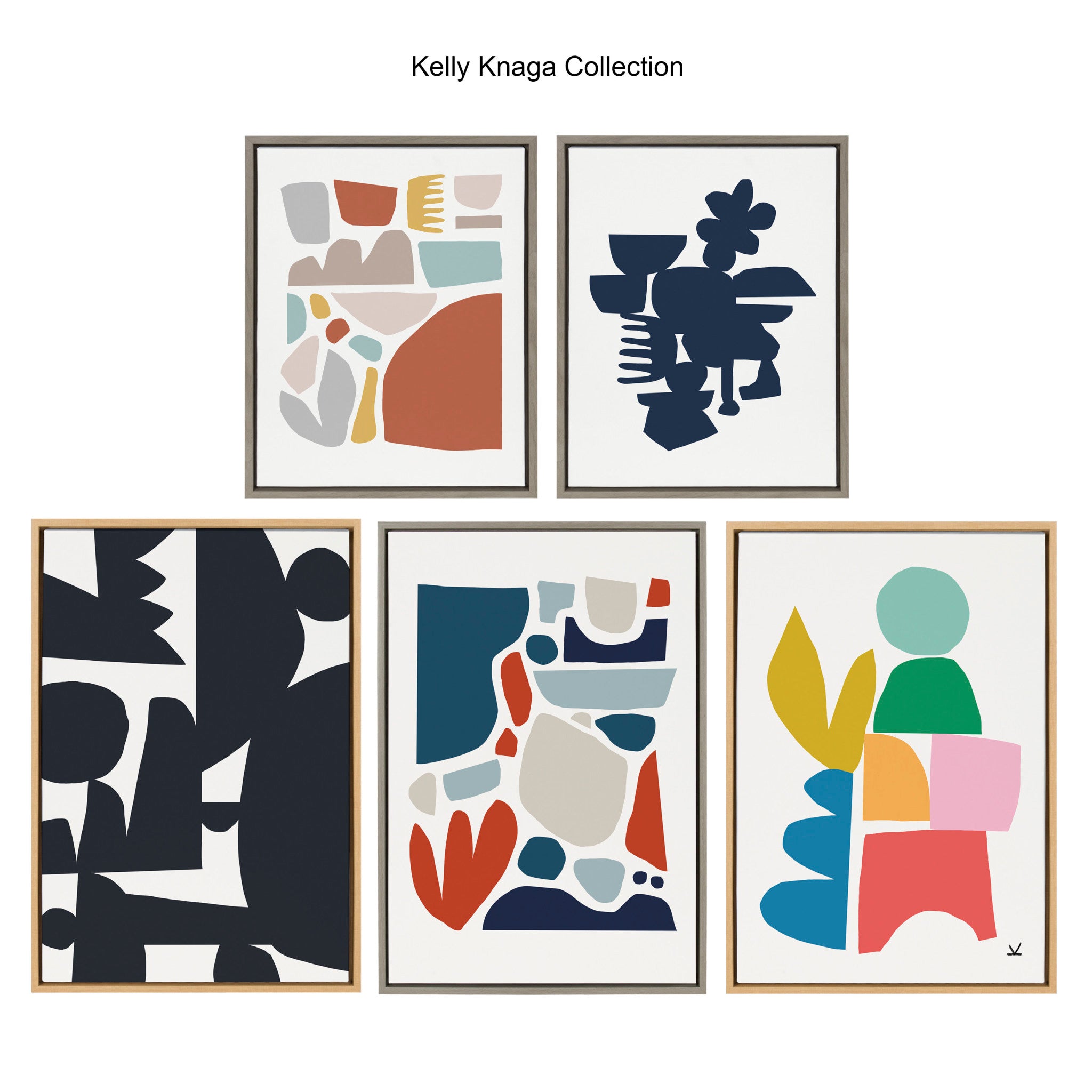 Sylvie Desert Melody Framed Canvas by Kelly Knaga