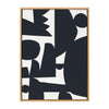 Sylvie Quiet Jungle 1 Framed Canvas by Kelly Knaga