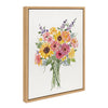 Sylvie Bright and Sunny Bouquet Framed Canvas by Patricia Shaw