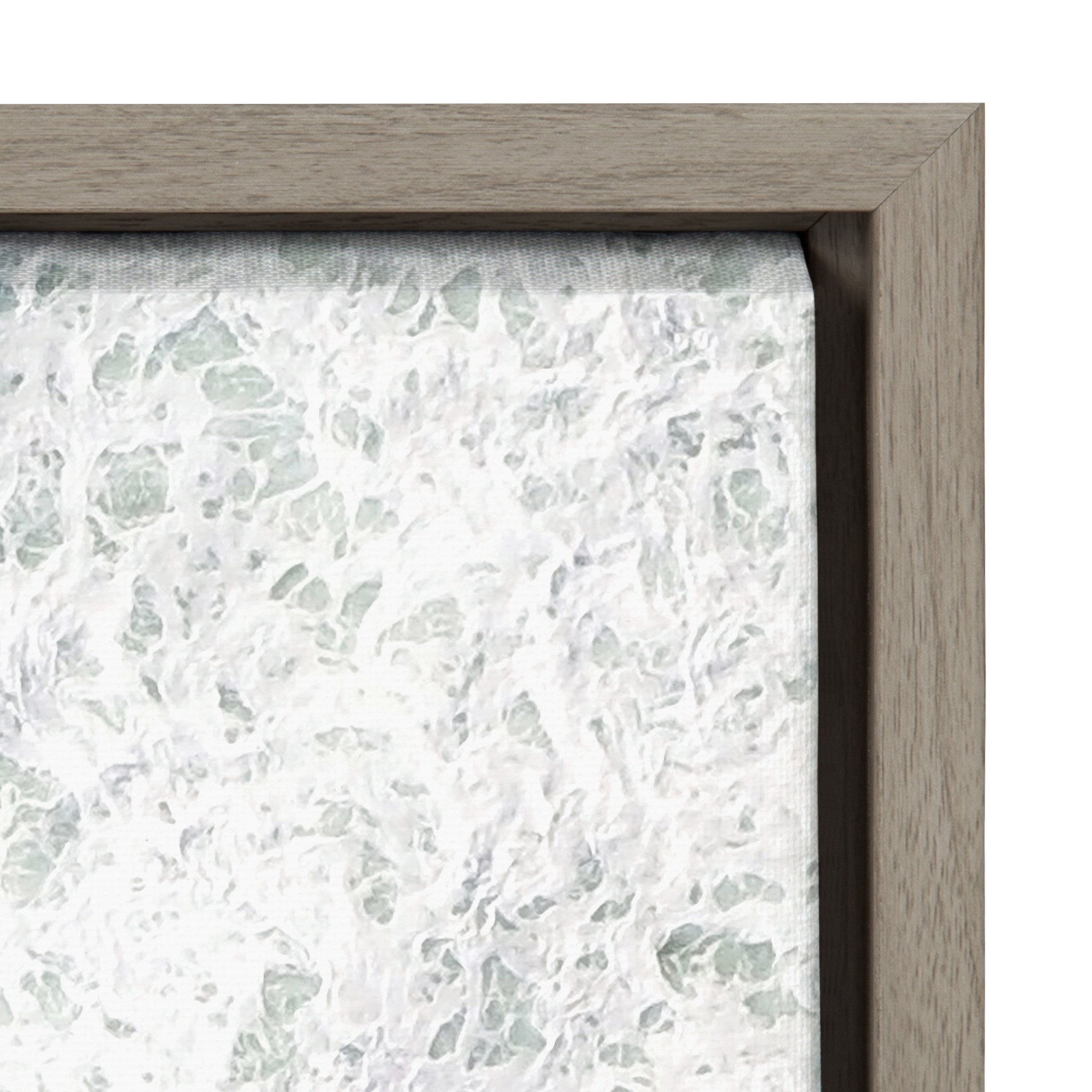 Sylvie Paddle Out Framed Canvas by Rachel Bolgov