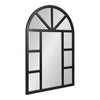Hogan Arch Windowpane Framed Wall Mirror