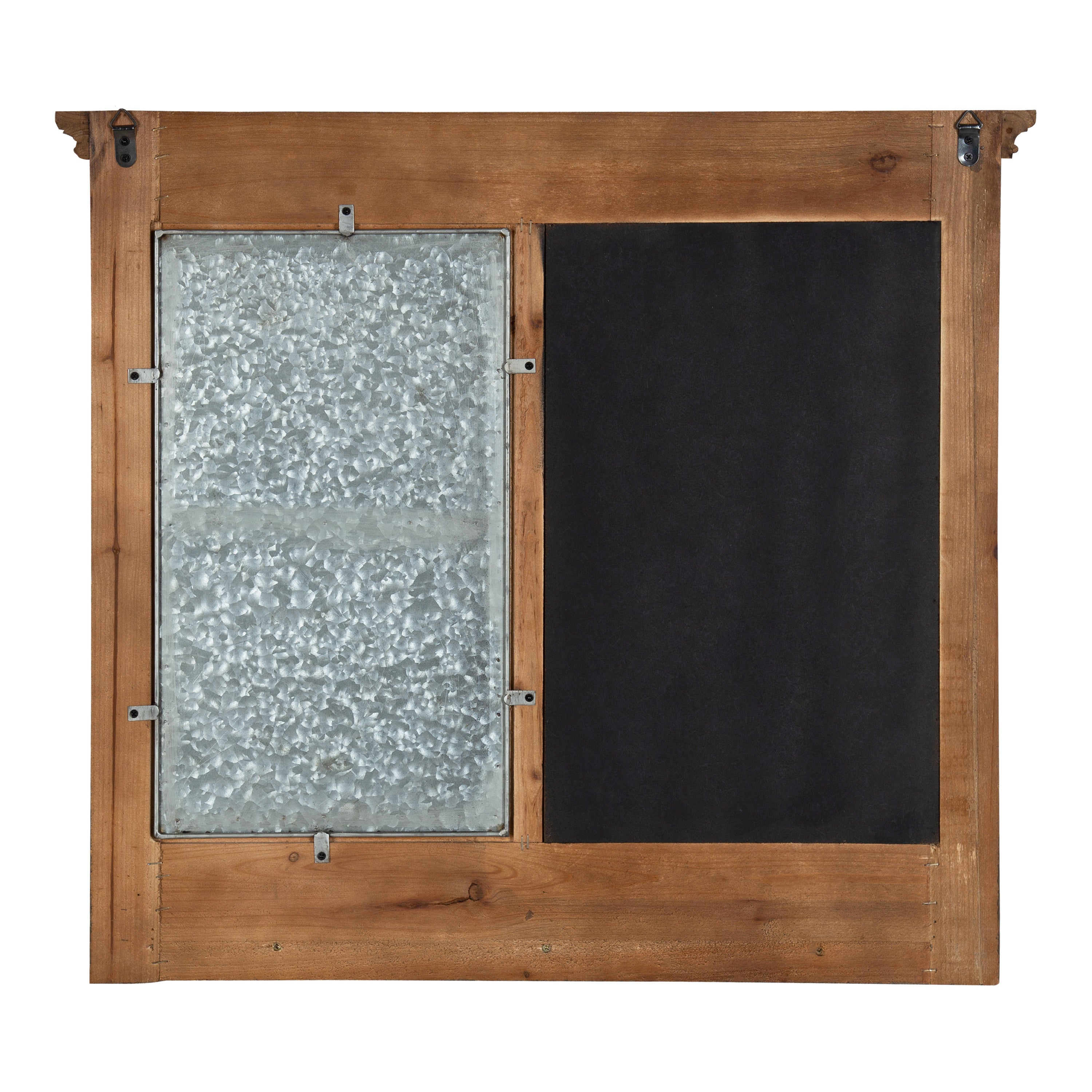 Idamae Wood Framed Chalkboard Wall Organizer