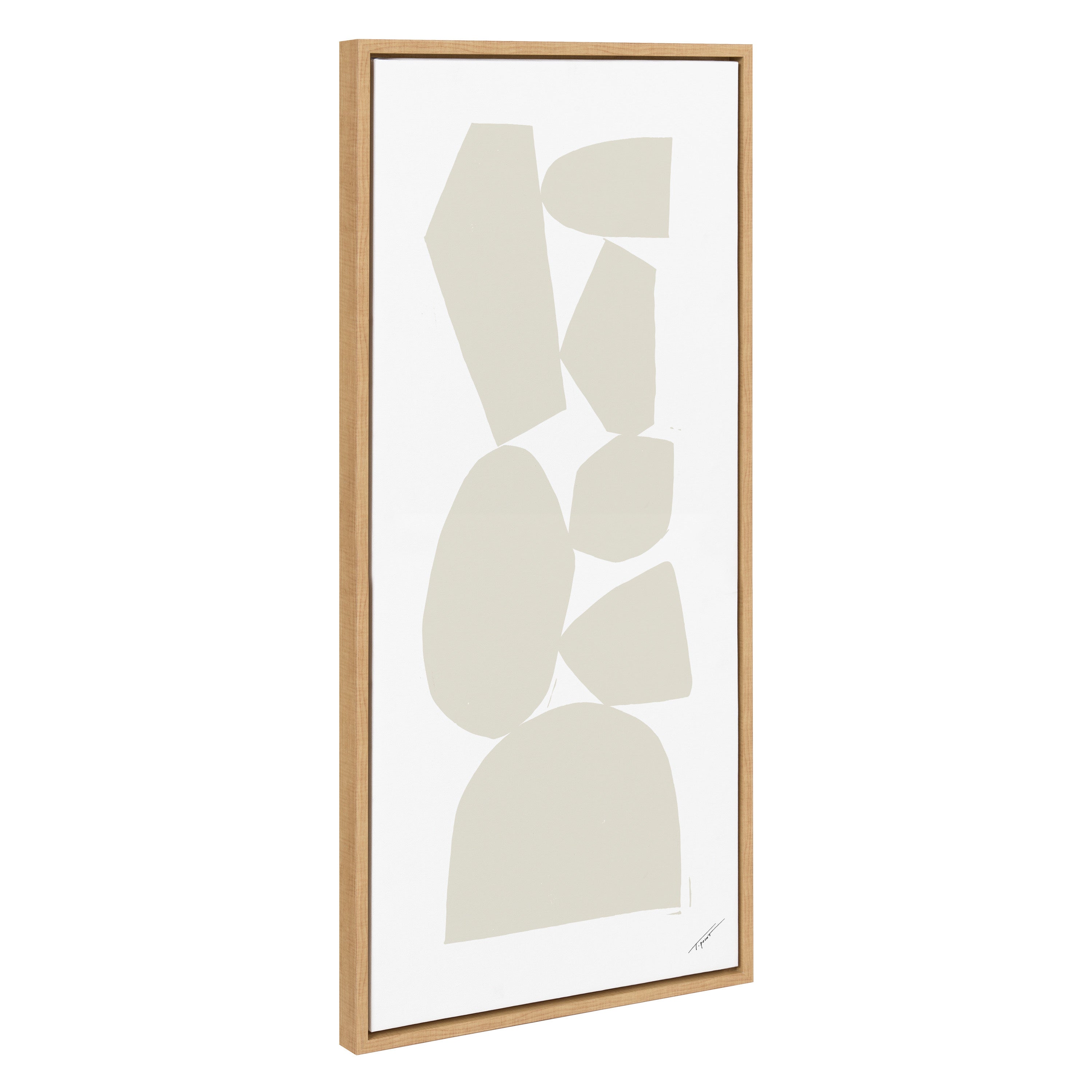 Sylvie Constructed IV Framed Canvas by Statement Goods