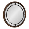 Audubon Round Framed Wall Mirror