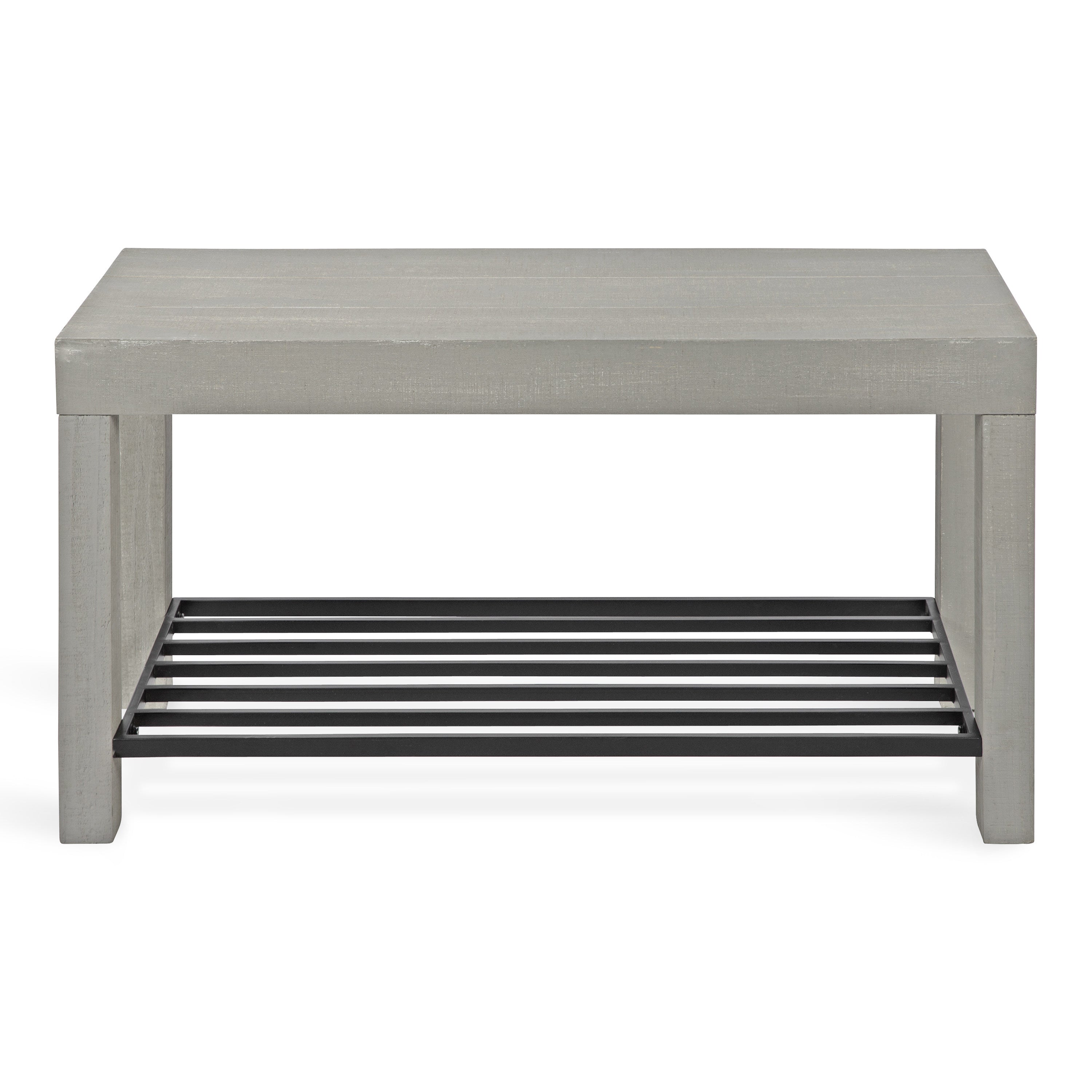 Jeran Entryway Bench with Shelf
