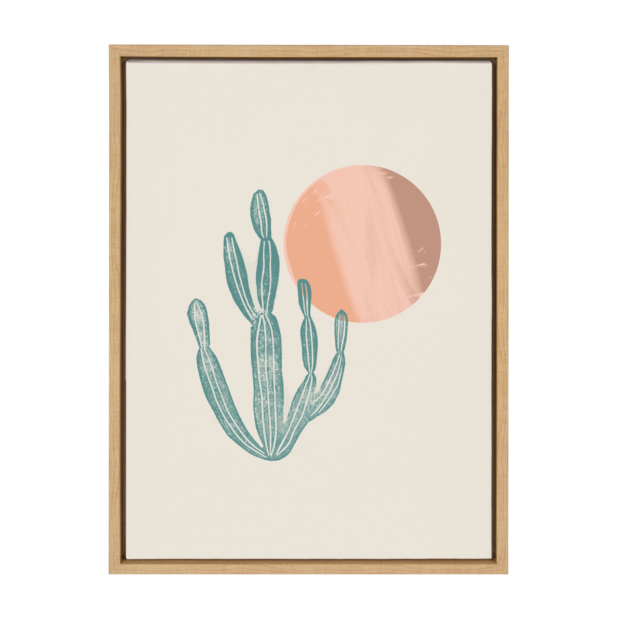 Sylvie Desert Sunrise Framed Canvas by Kate Aurelia Holloway