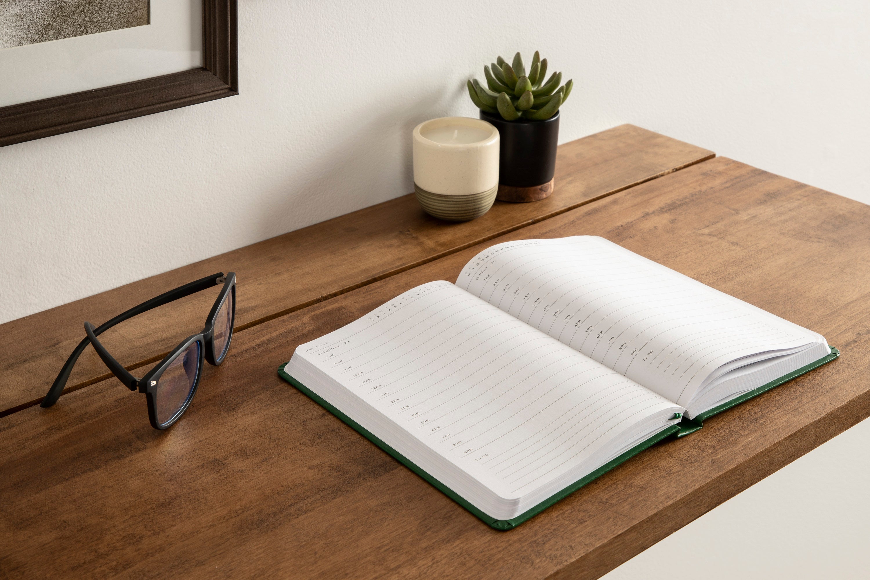 Corblynd Wood Wall Mounted Desk