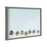 Blake 7 Palms Framed Printed Glass by Simon Te of Tai Prints