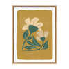 Sylvie Happy Flowers Framed Canvas by Oris Eddu