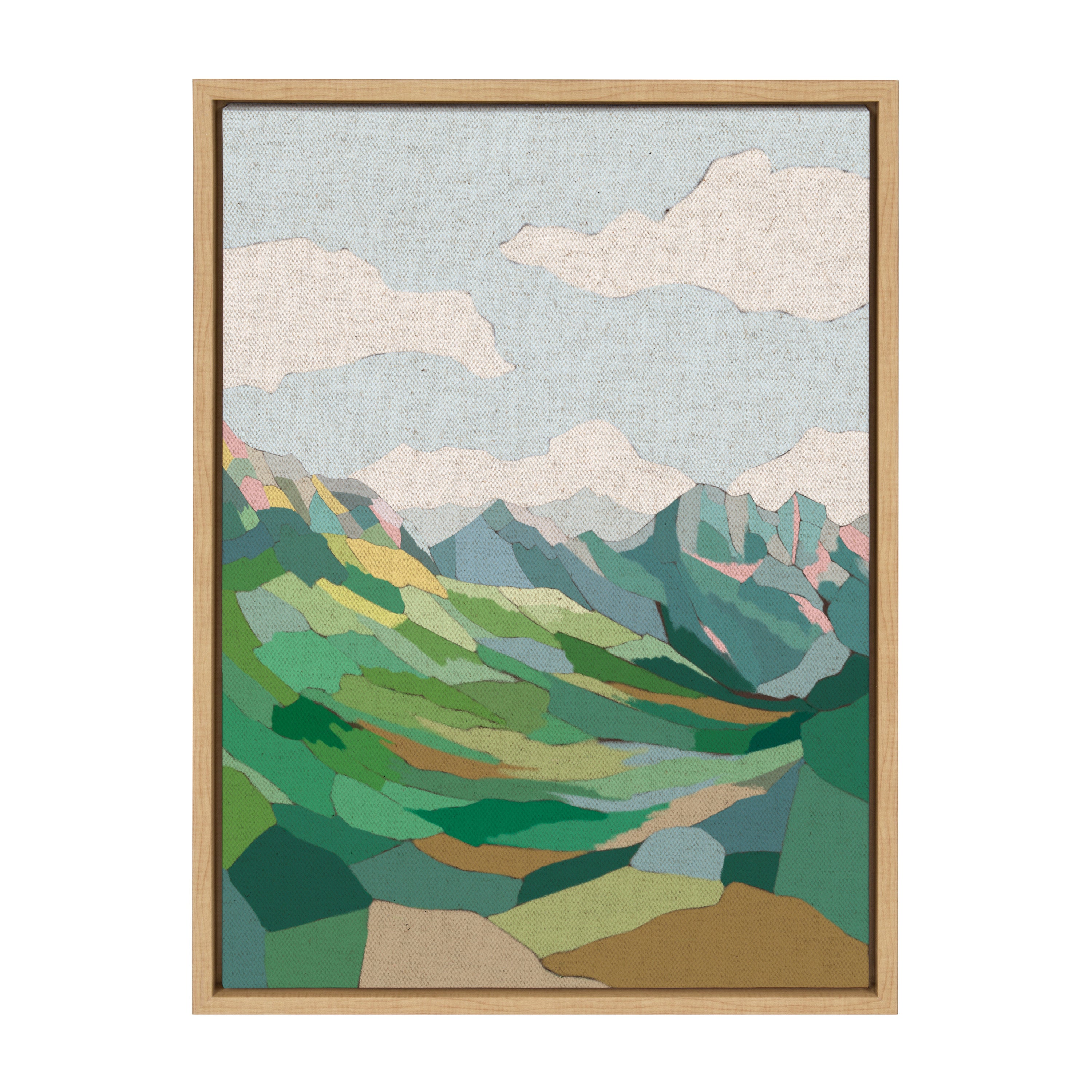 Sylvie Mythen Framed Canvas by Nikita Jariwala