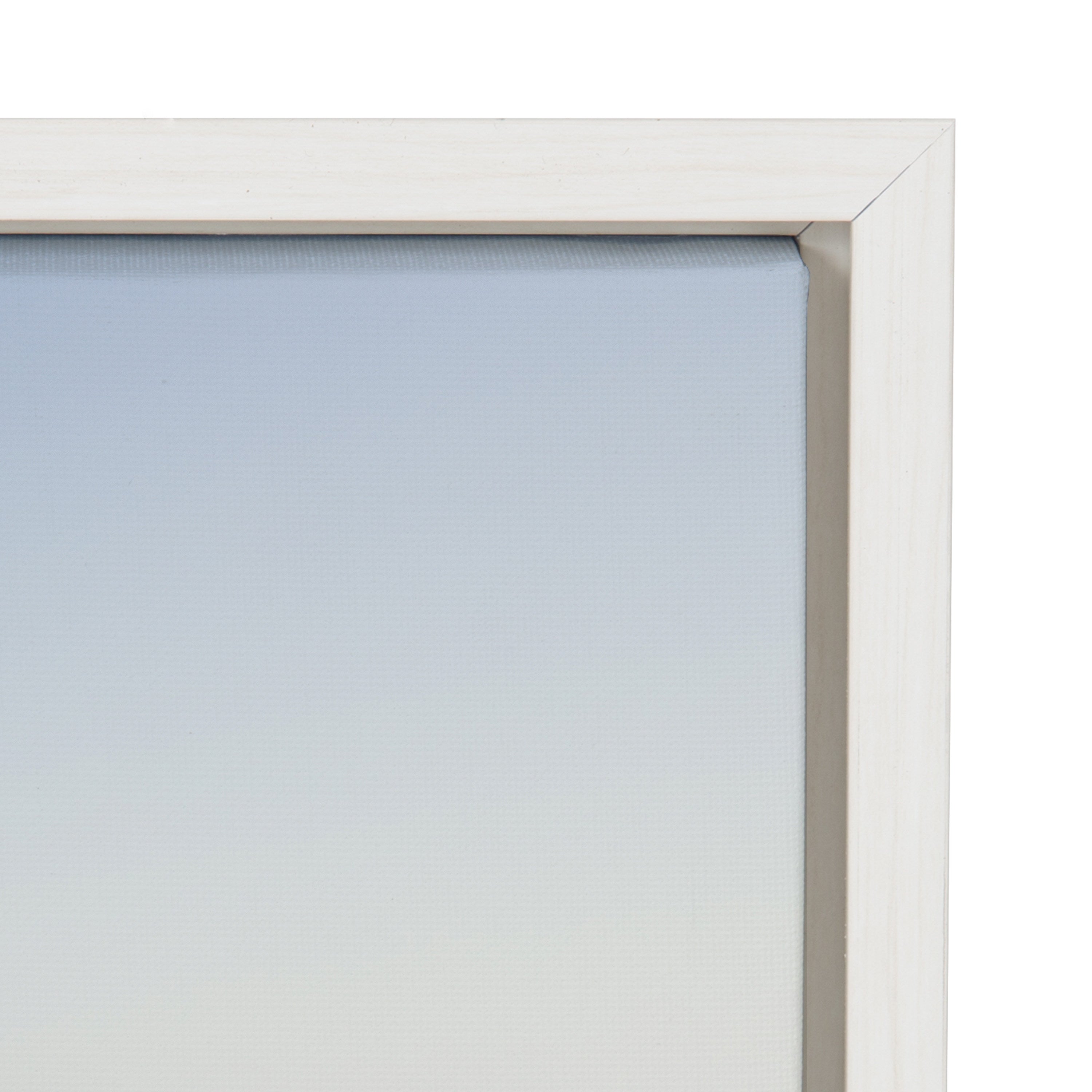 Sylvie Waves Crashing Framed Canvas by Caroline Mint