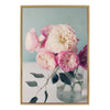 Sylvie Still Life Garden Roses Framed Canvas by Kristy Campbell