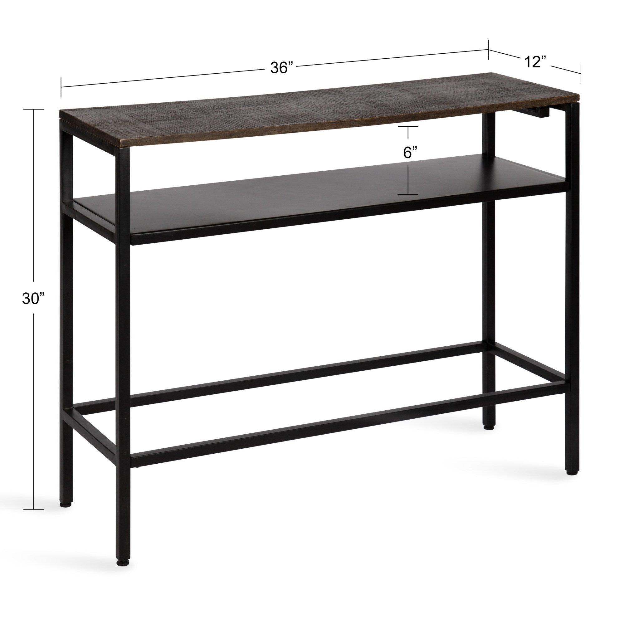 Westbrook Wood and Metal Console Table
