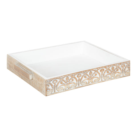 Engrahm Rustic Decorative Tray