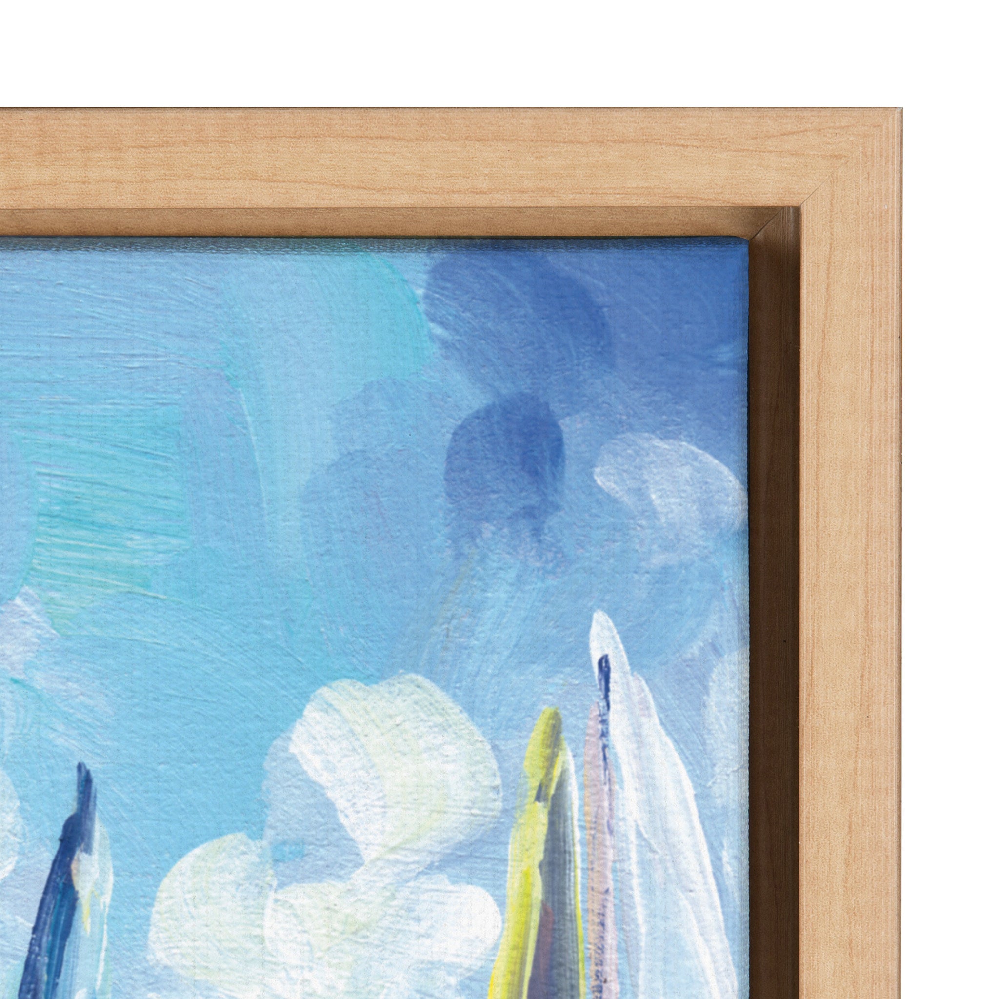 Sylvie Come Sail Away Framed Canvas by Rachel Christopoulos