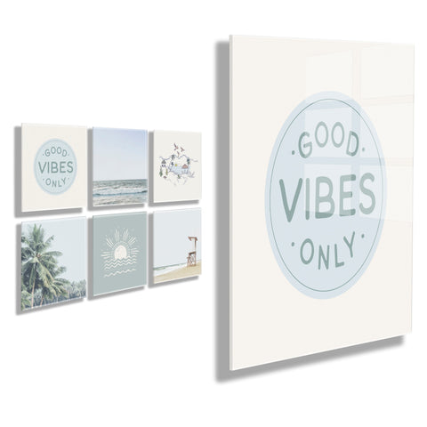 Good Vibes Floating Acrylic Set