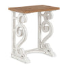 Wyldwood Carved Wood Side Table