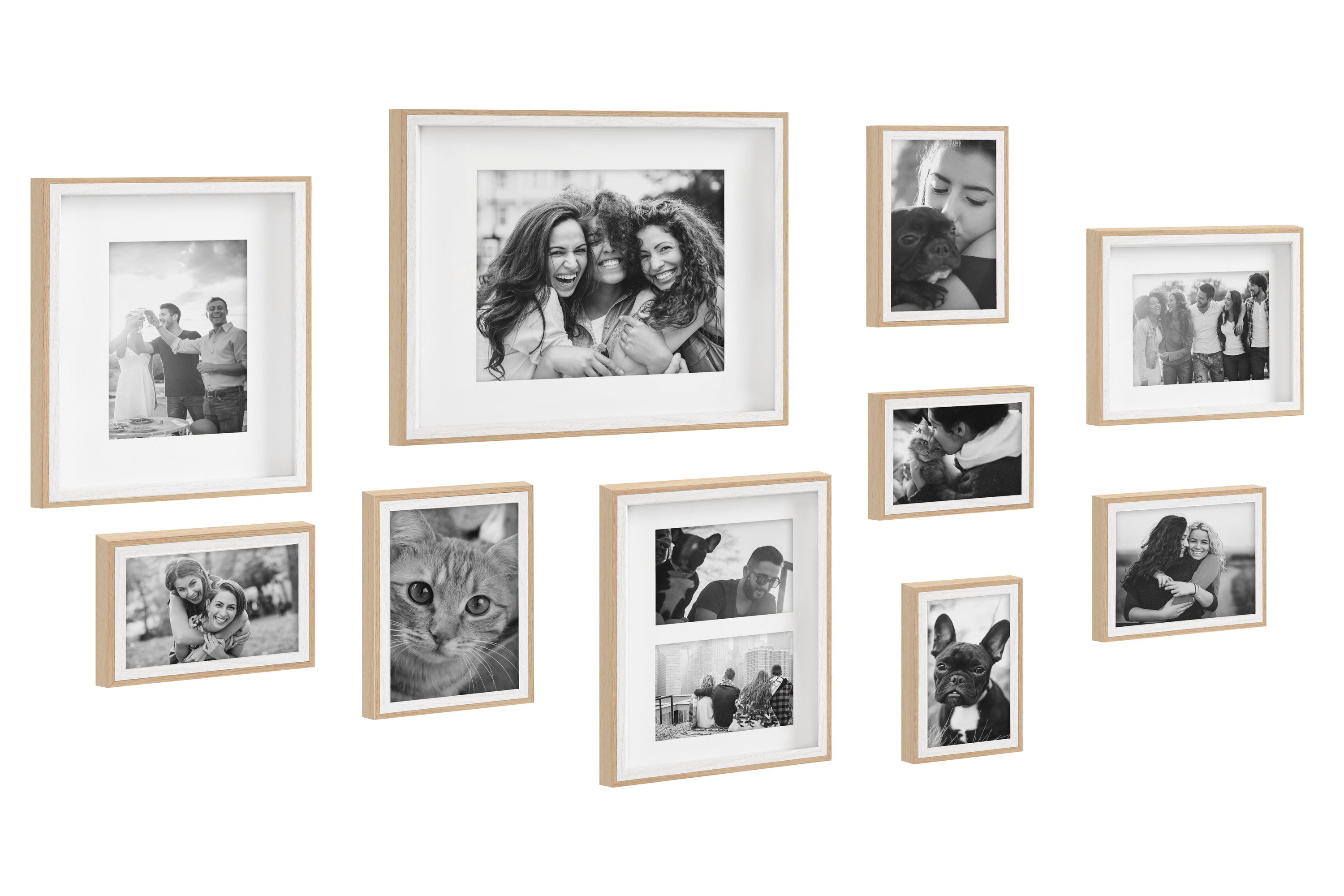 Kate and Laurel Silver Plastic Picture Frame (4-in x 6-in) in the Picture  Frames department at