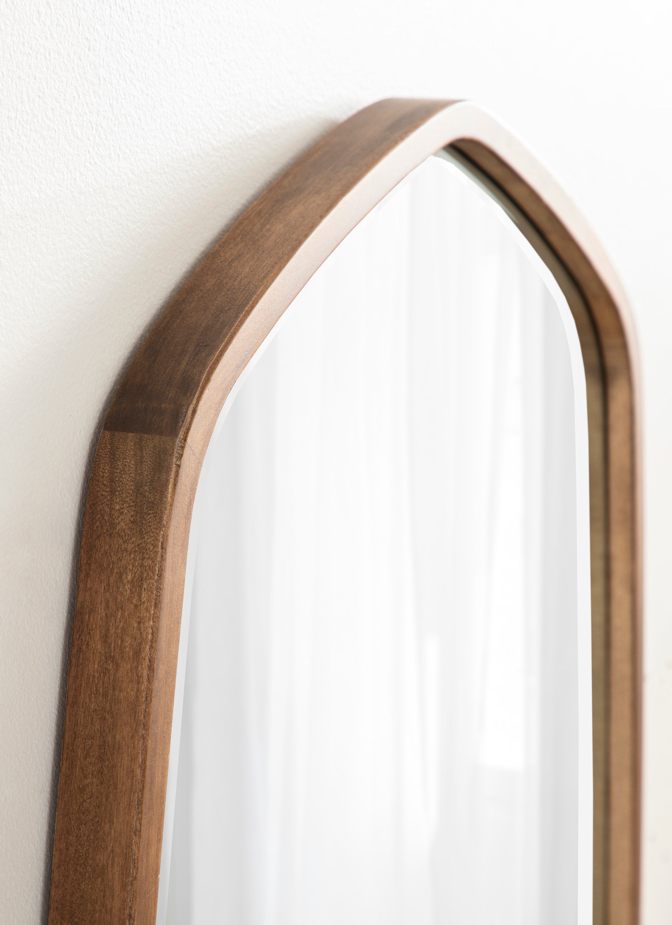 McLean Oval Wood Framed Mirror