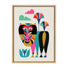 Sylvie Baboon Framed Canvas by Rachel Lee of My Dream Wall