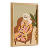 Blake Be The Change Framed Printed Wood by Alja Horvat